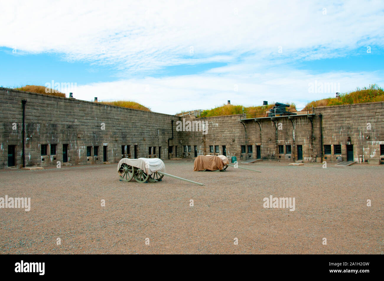 Cittadella di Halifax - Nova Scotia - Canada Foto Stock