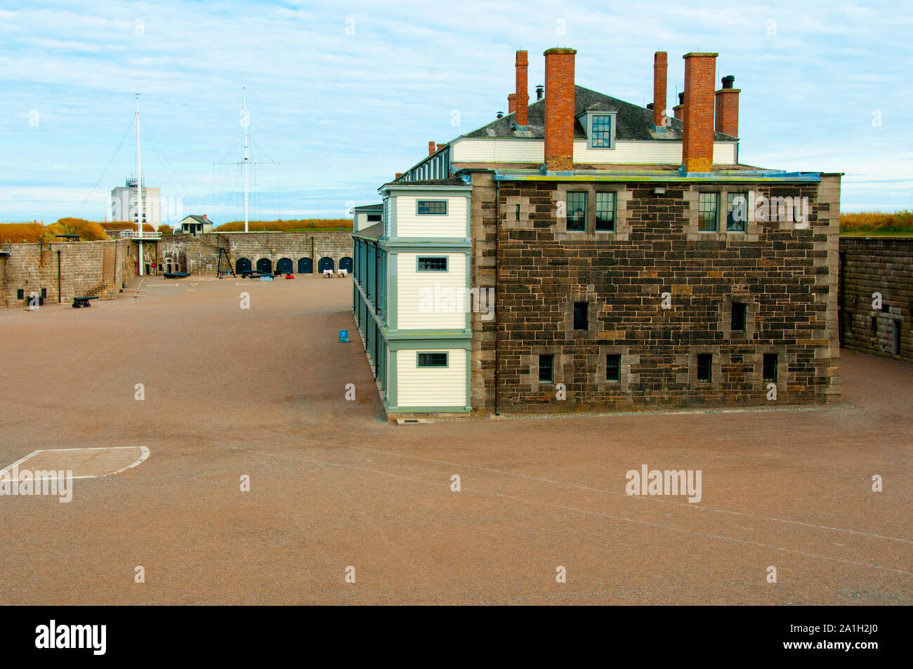Cittadella di Halifax - Nova Scotia - Canada Foto Stock