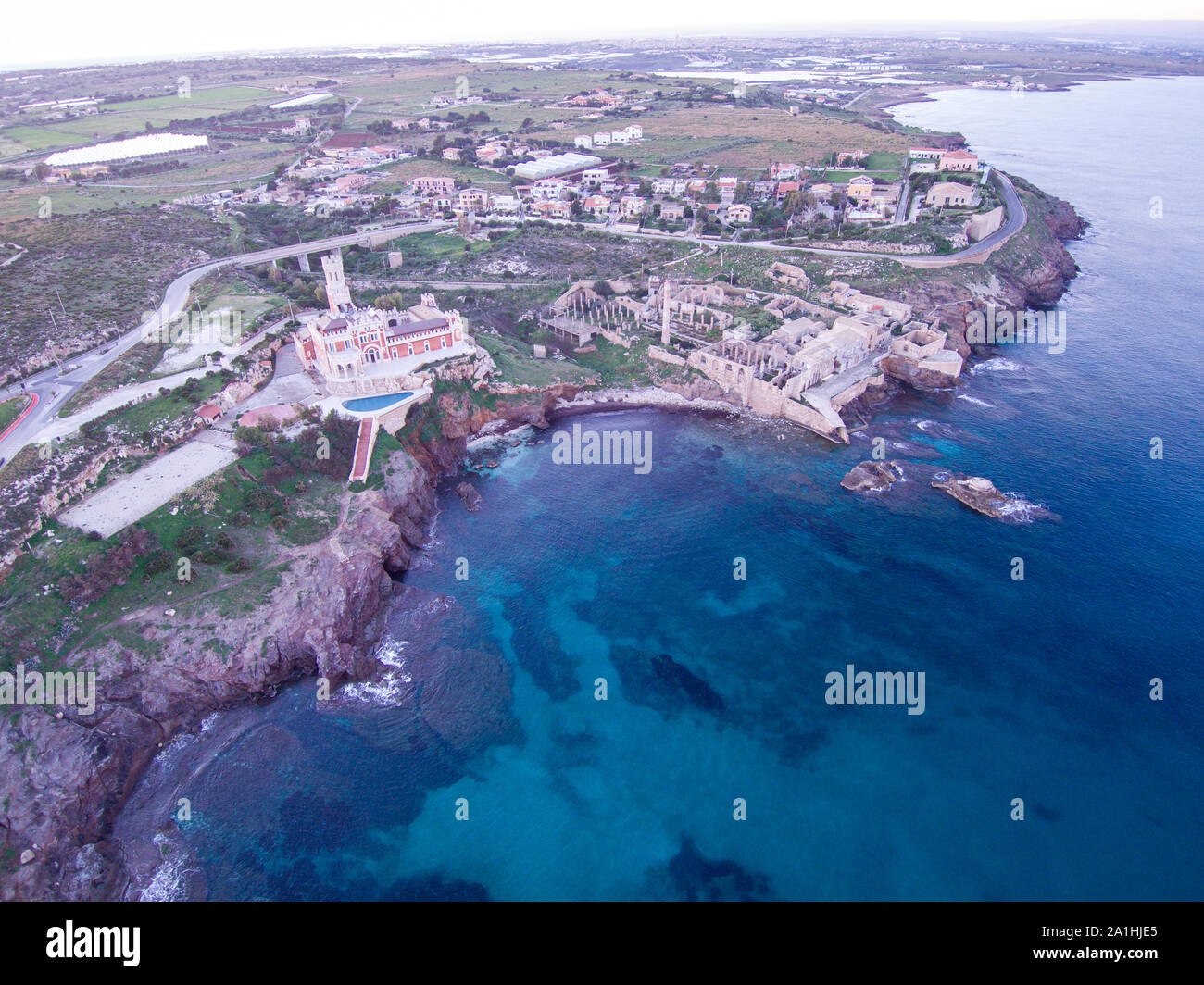 Portopalo vista aerea immagini e fotografie stock ad alta risoluzione ...