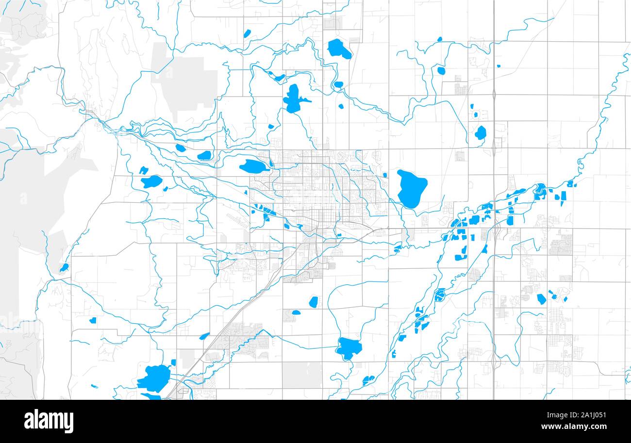 Ricco di vettore dettagliata mappa area di Longmont, Colorado, Stati Uniti d'America. Mappa modello per arredamento di casa. Illustrazione Vettoriale