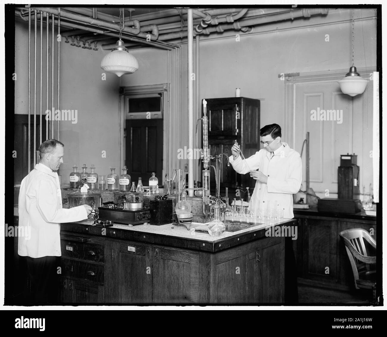 Inscatolatore NAZIONALE DELL ASSOCIAZIONE LAB Foto Stock