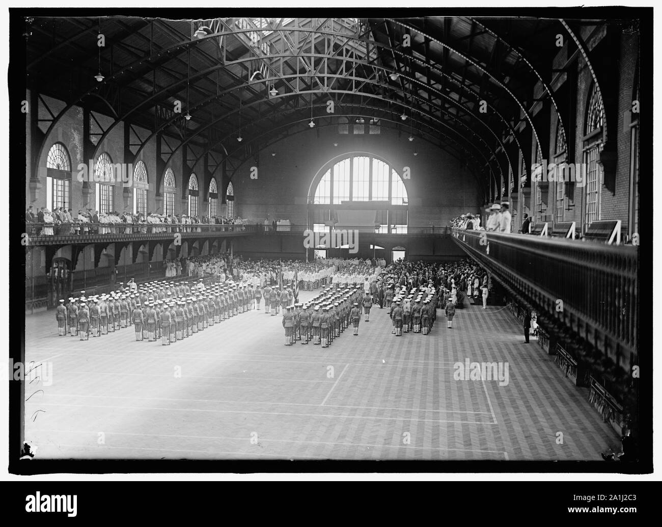 Accademia Navale, U.S. Esercizi di graduazione Foto Stock