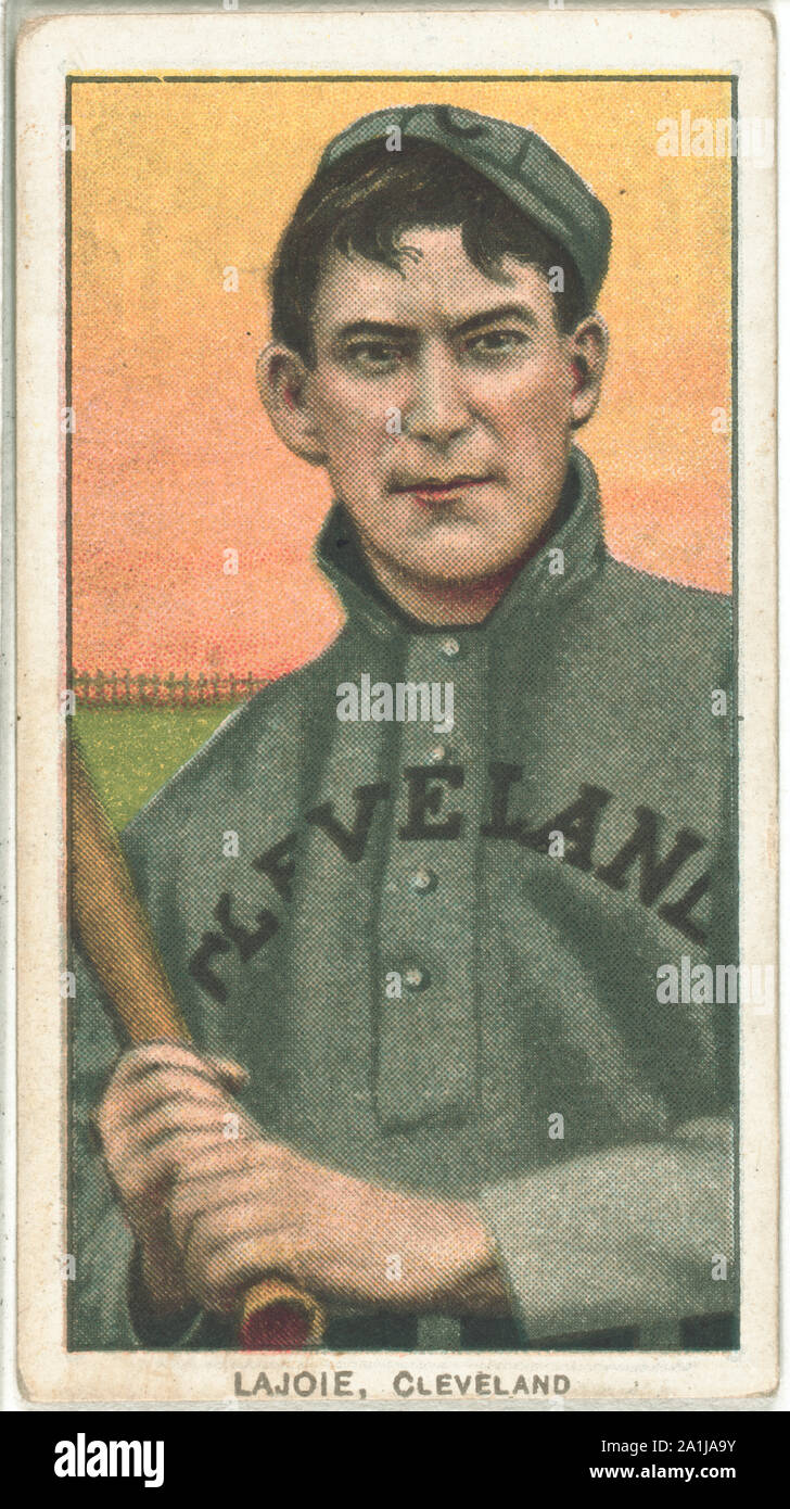 Nap Lajoie, Cleveland Pan, baseball card ritratto Foto Stock