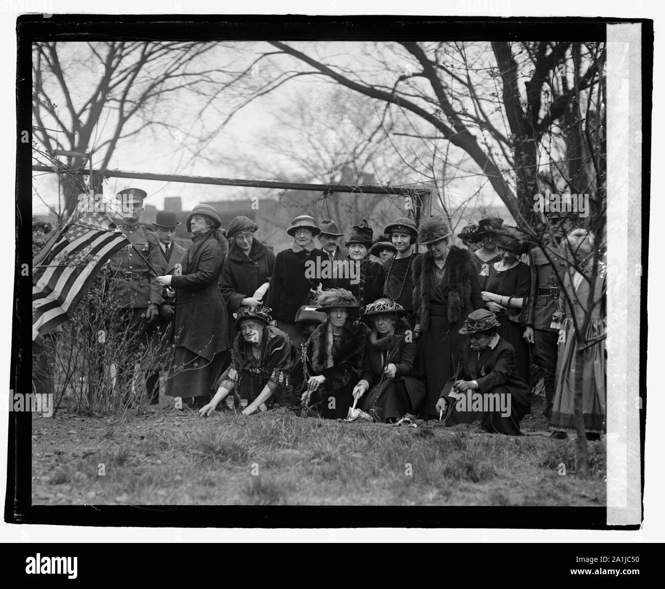 Nat. Donna di Pty. Giardino di Rose, 4/16/23 Foto Stock