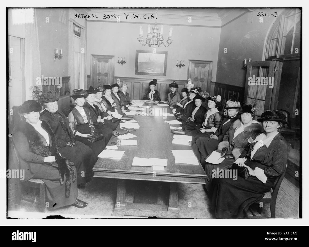 Nat'l Y.W.C.A. scheda Foto Stock