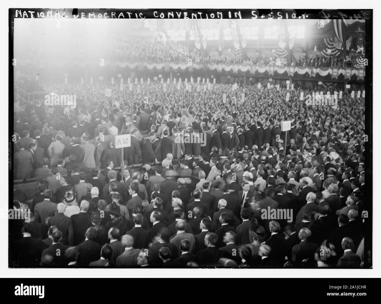 Nat'l Demo. Sessione della Convenzione. Foto Stock