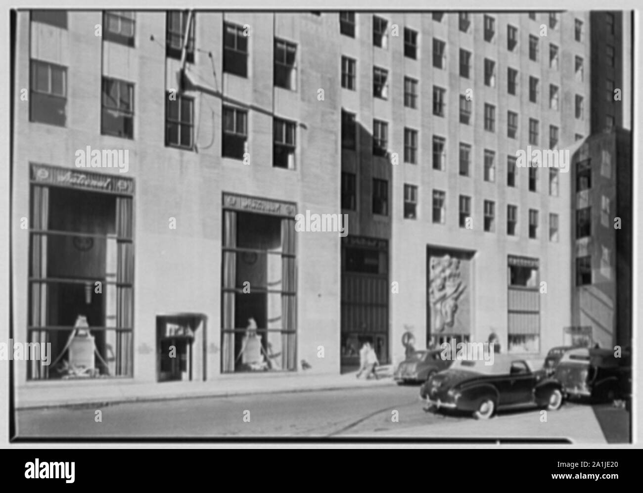 National Cash Register Co., 50 Rockefeller Plaza. Foto Stock