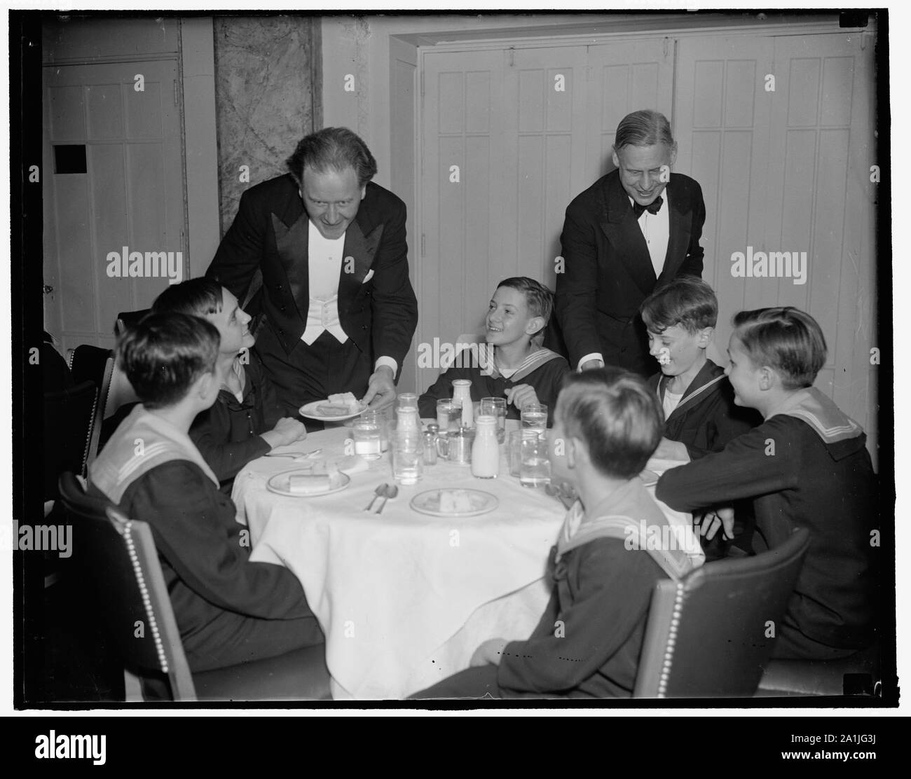 Orchestra Sinfonica Nazionale, Venezia Coro dei Ragazzi 1/20/38 Foto Stock