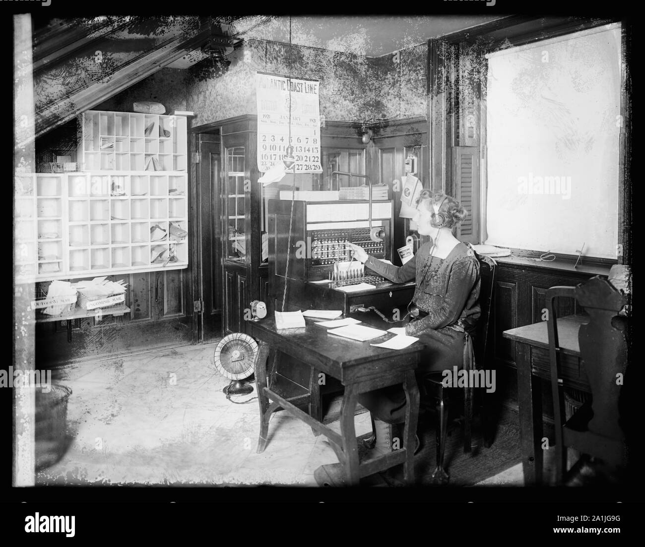 Donna nazionale del Partito Foto Stock