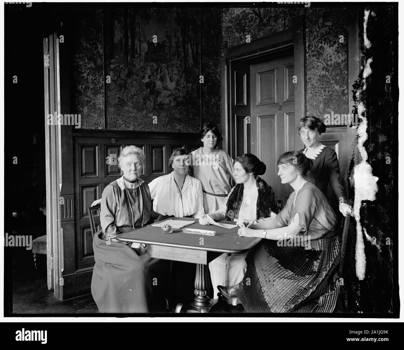 Donna nazionale del Partito Exec. gruppo Foto Stock