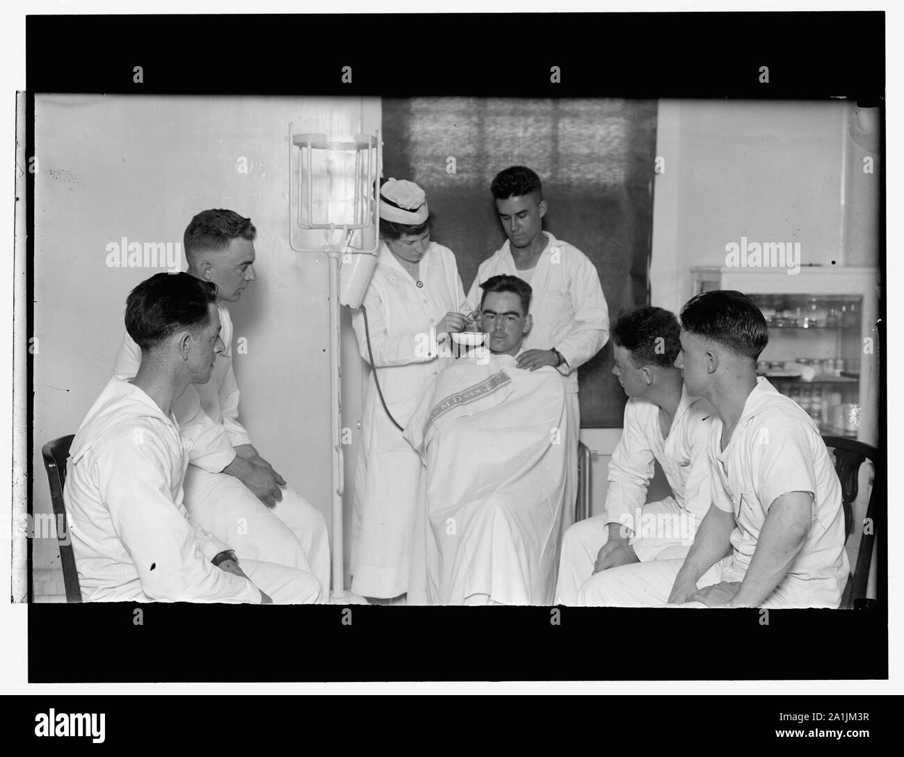 Naval Hospital Foto Stock