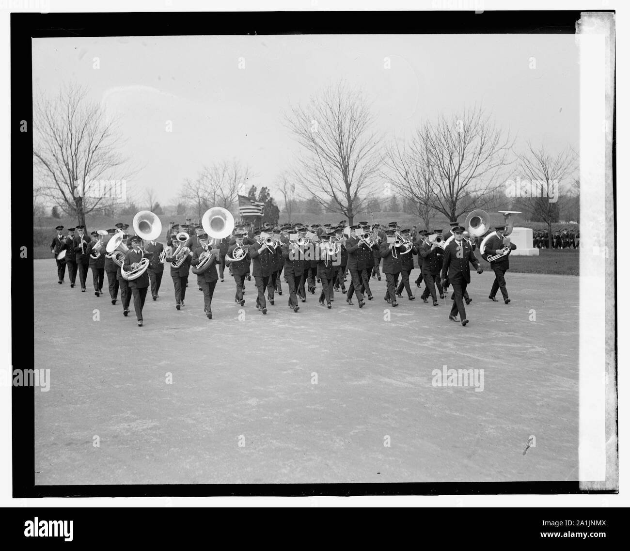 La banda della marina militare, 4/5/24 Foto Stock