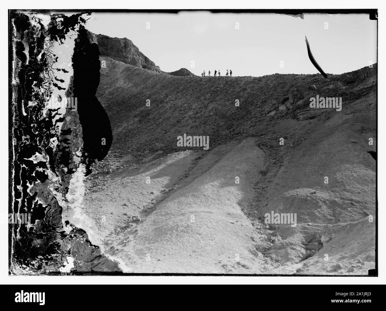 Nei pressi del Mar Morto Foto Stock