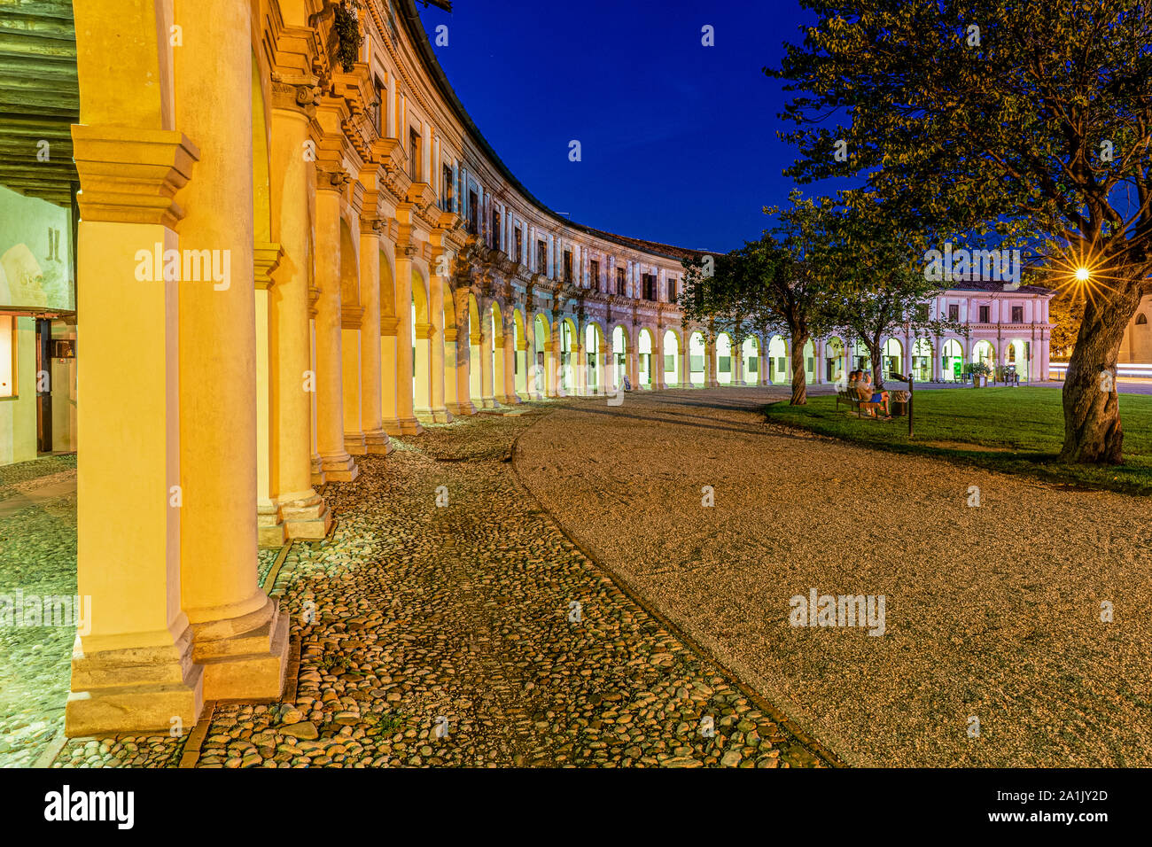 Italia Veneto Badoere Piazza Indipendenza La Rotonda Foto stock - Alamy