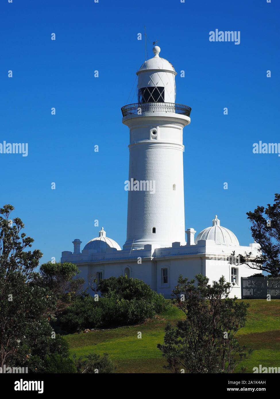 Faro di Macquarie Sydney Foto Stock