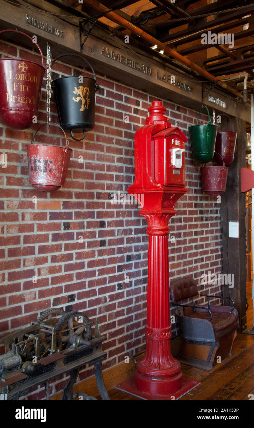 La Nuova Inghilterra Museo della Giostra, Bristol, Connecticut Foto Stock