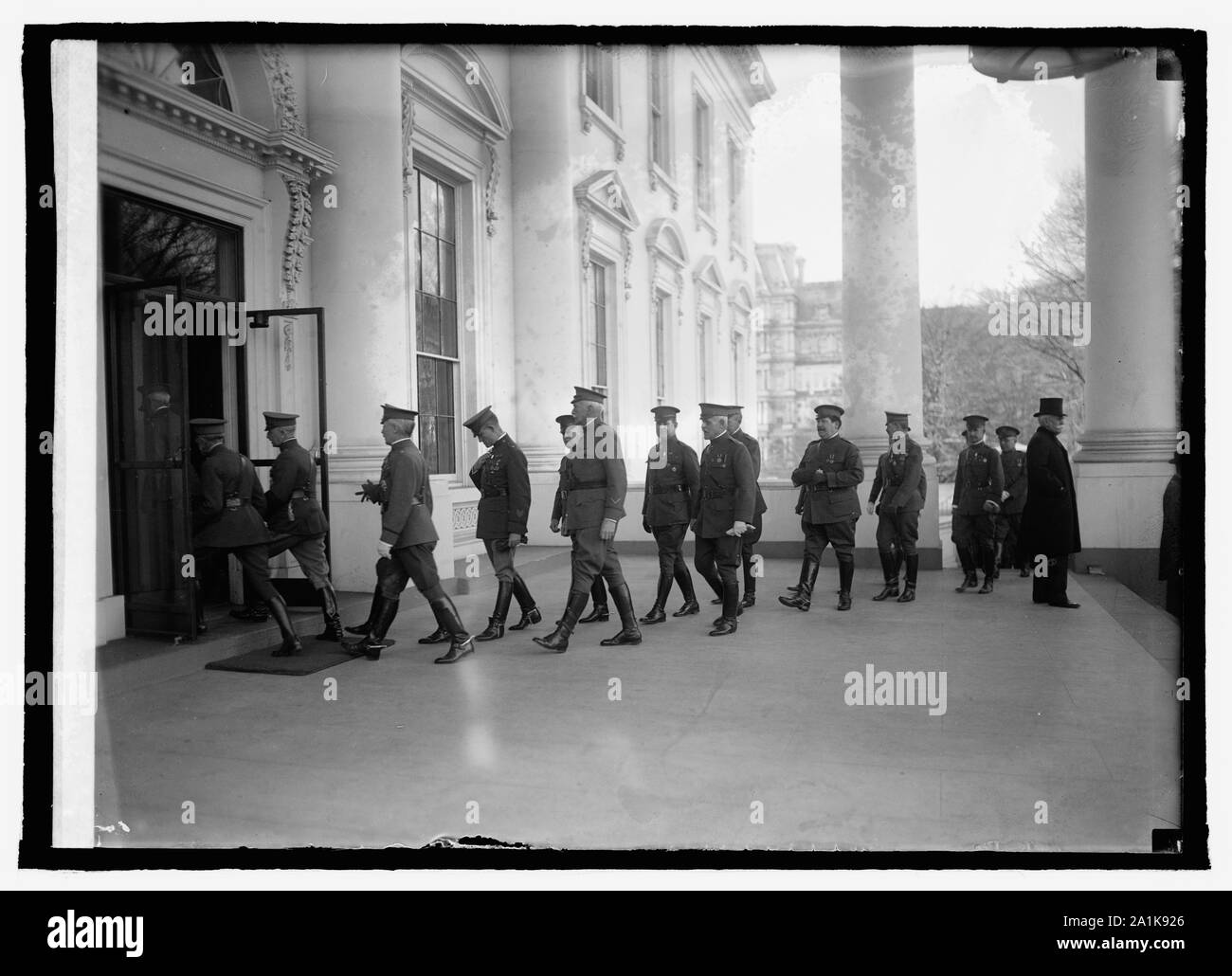 Nuovo Anno di reception, 1921, 1/2/22 Foto Stock