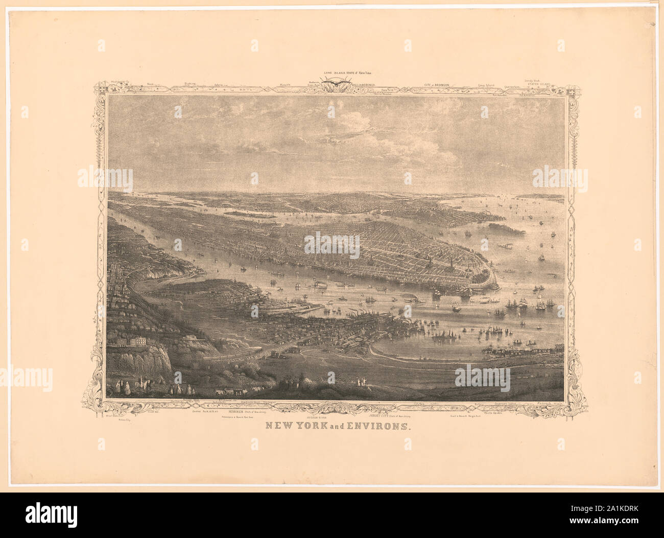 New York e dintorni Foto Stock