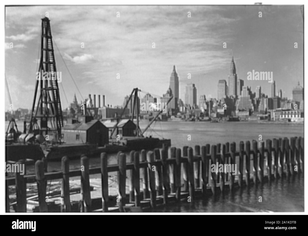 Vedute di New York City. Foto Stock