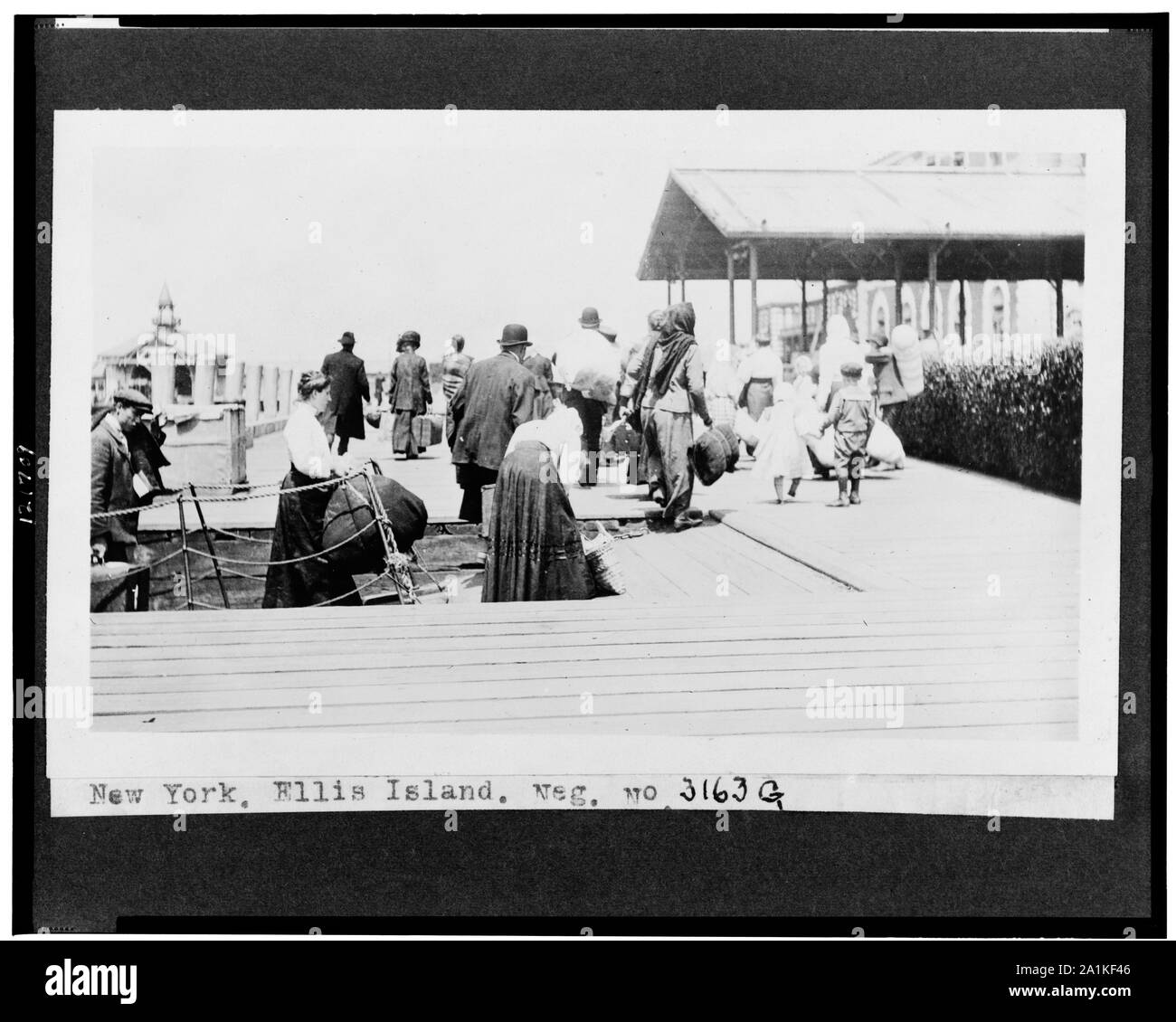 New York--Ellis Island Foto Stock