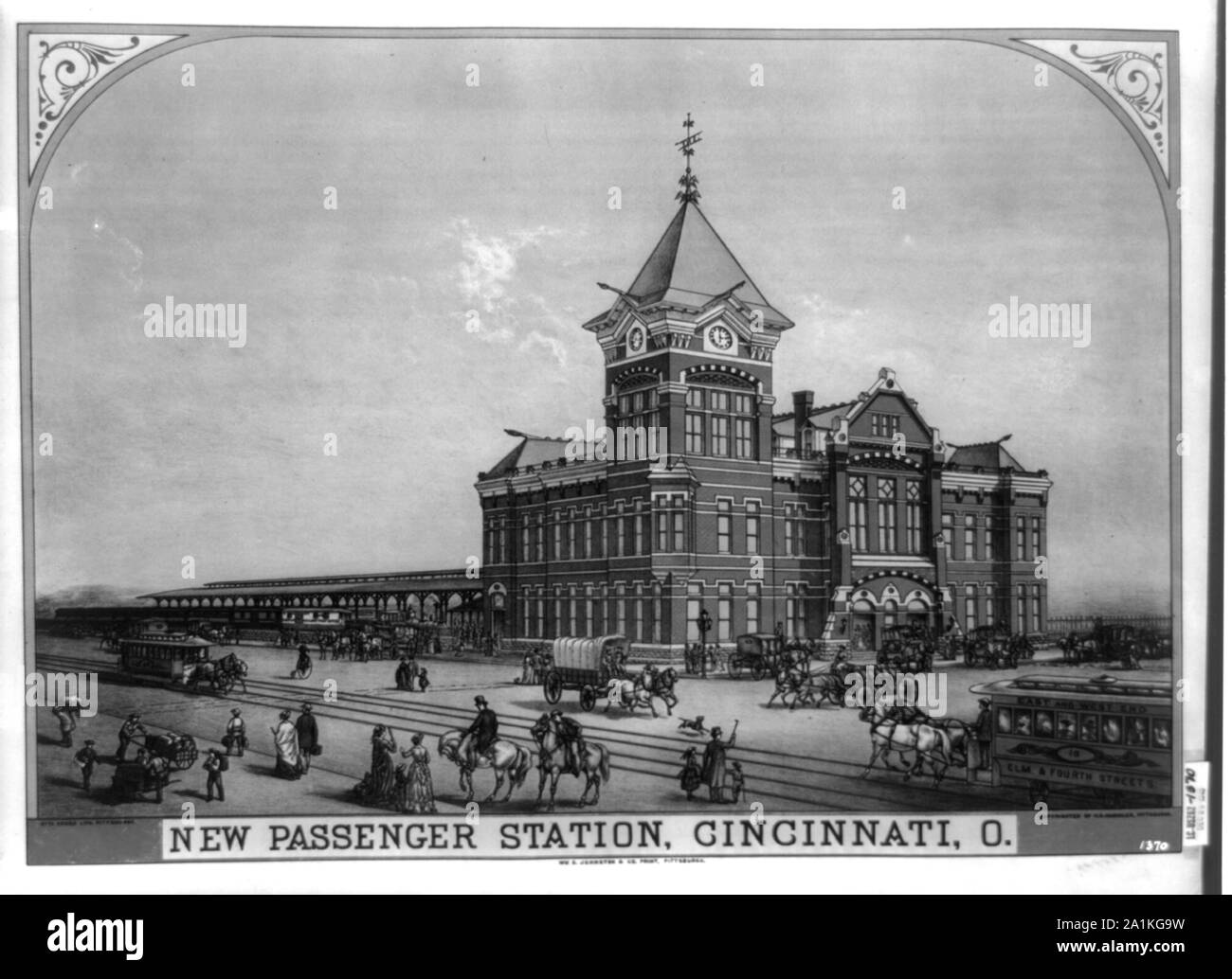 Nuova stazione passeggeri, Cincinnati, O Foto Stock