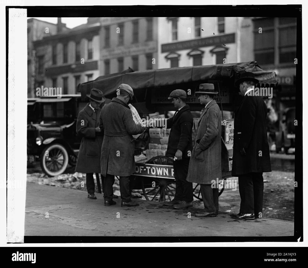 Giornalaio Foto Stock