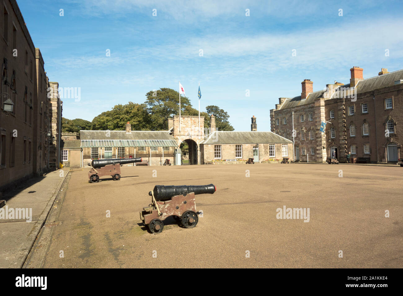 Berwick caserma, noto anche come Ravensdowne, a Berwick-upon-Tweed Northumberland REGNO UNITO Foto Stock