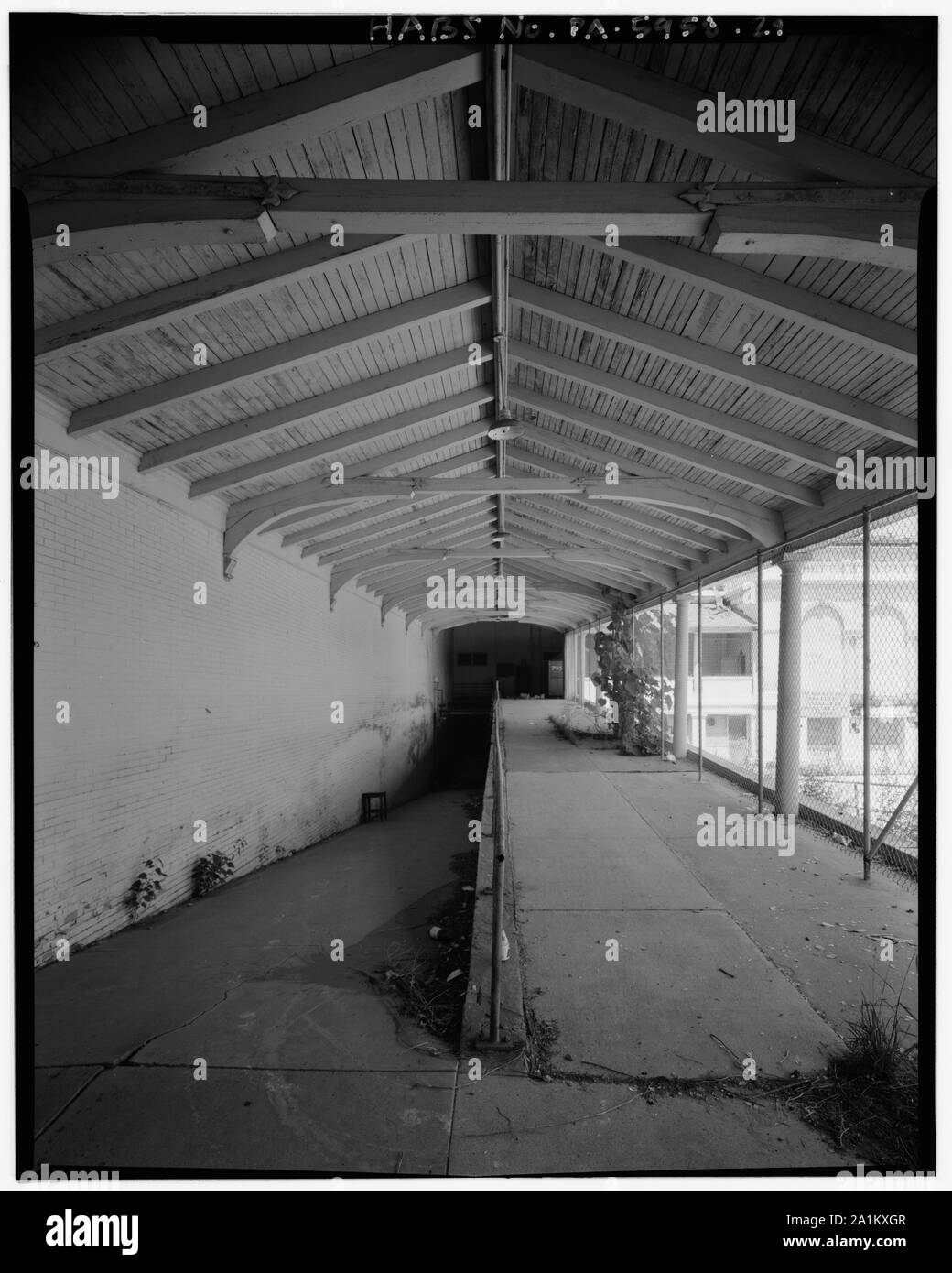 La rampa a ex stazione di tram a nord stazione di Filadelfia nel 1993 questa è una immagine di un luogo o un edificio che è elencato nel Registro Nazionale dei Luoghi Storici negli Stati Uniti d'America. Il suo numero di riferimento è 92000940; Foto Stock