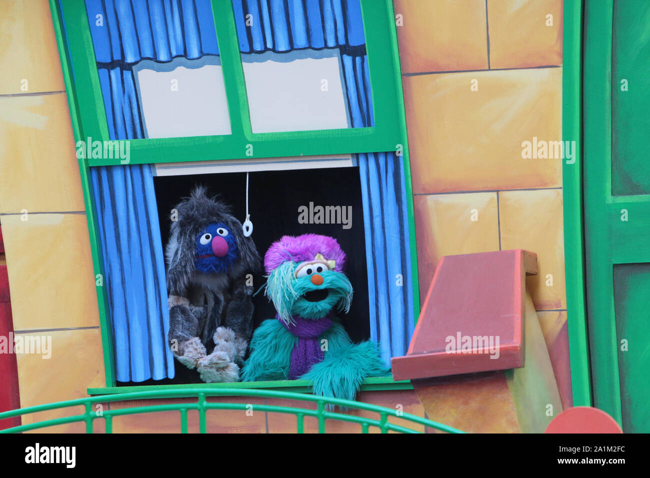 Muppet Show. Macy's Thanksgiving Day Parade. New York. Stati Uniti d'America. Foto Stock