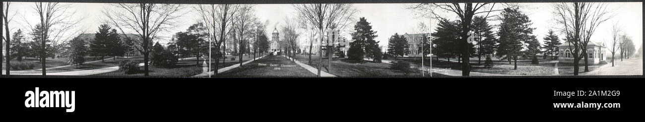 Notre Dame University, 1914; Foto Stock