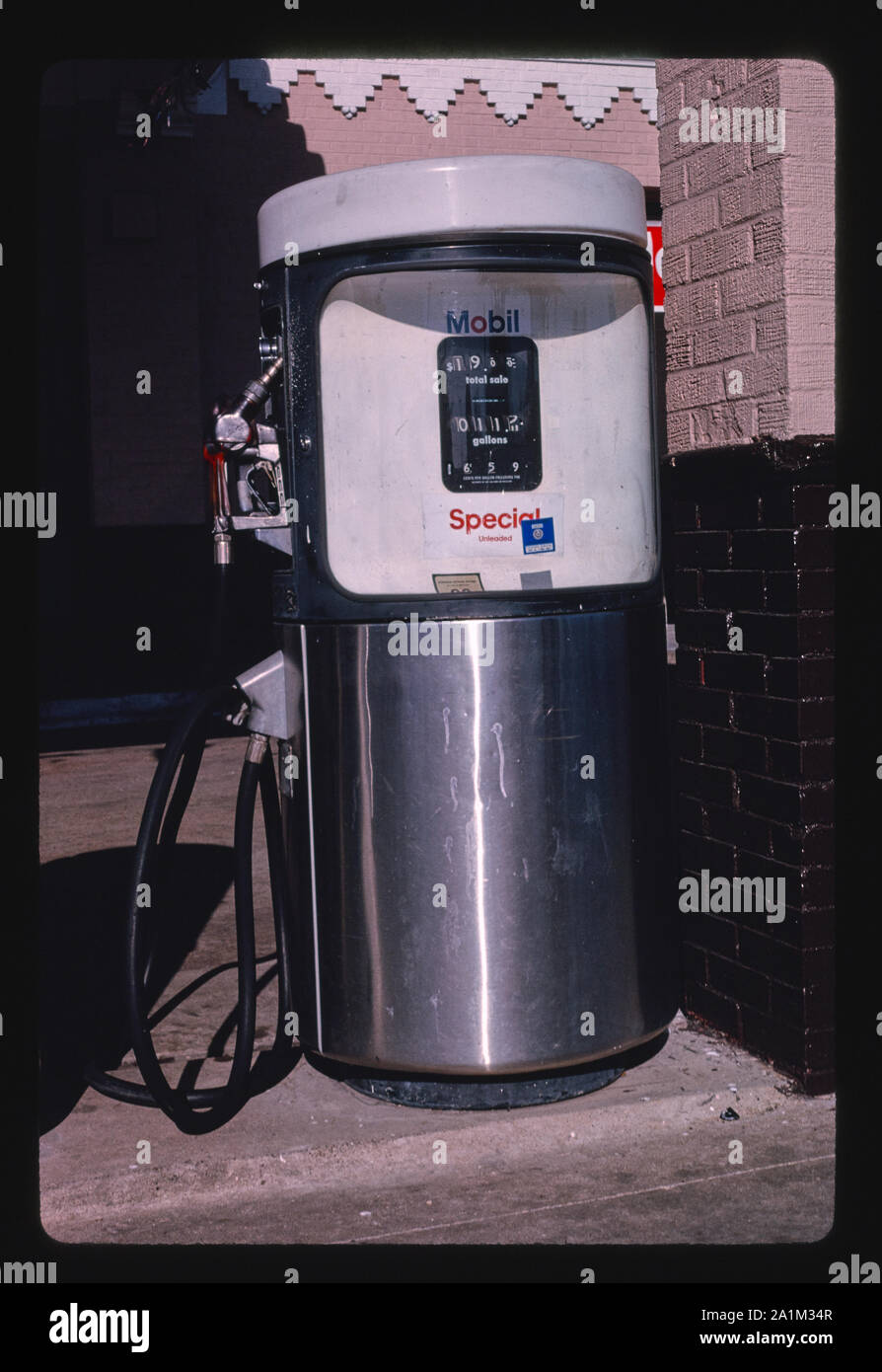 Nosi Mobil pompa, Dallas, Texas Foto Stock