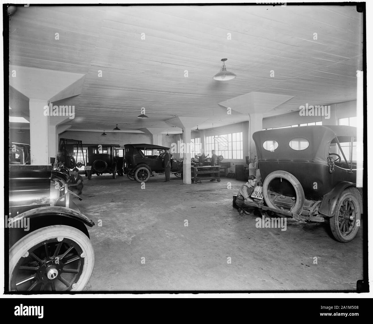 OAKLAND AUTOMOBILE CO. GARAGE Foto Stock