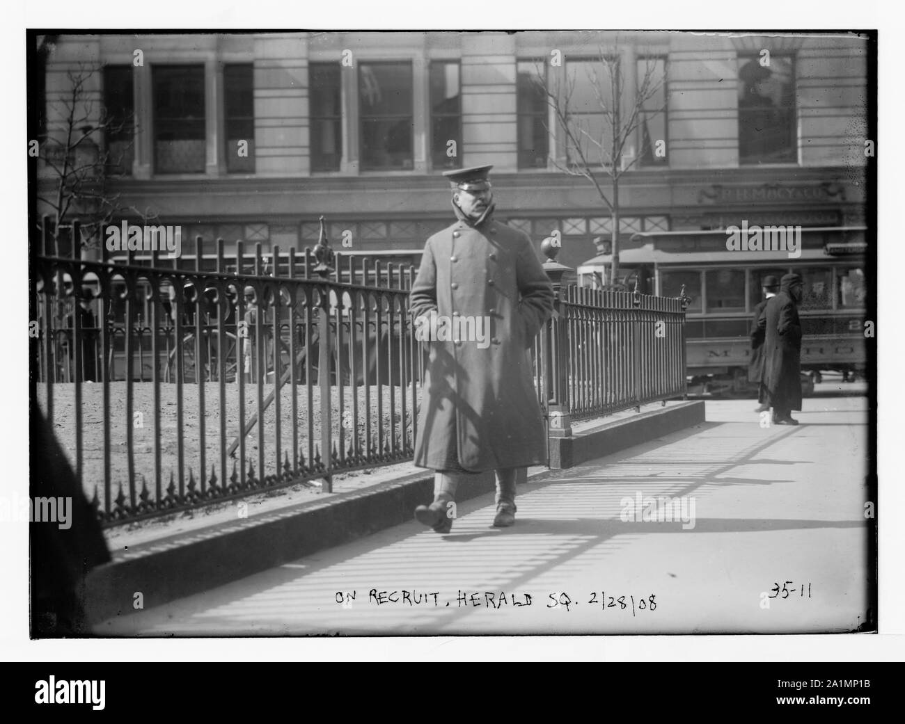 Sul reclutamento, Herald Sq. [New York] Foto Stock