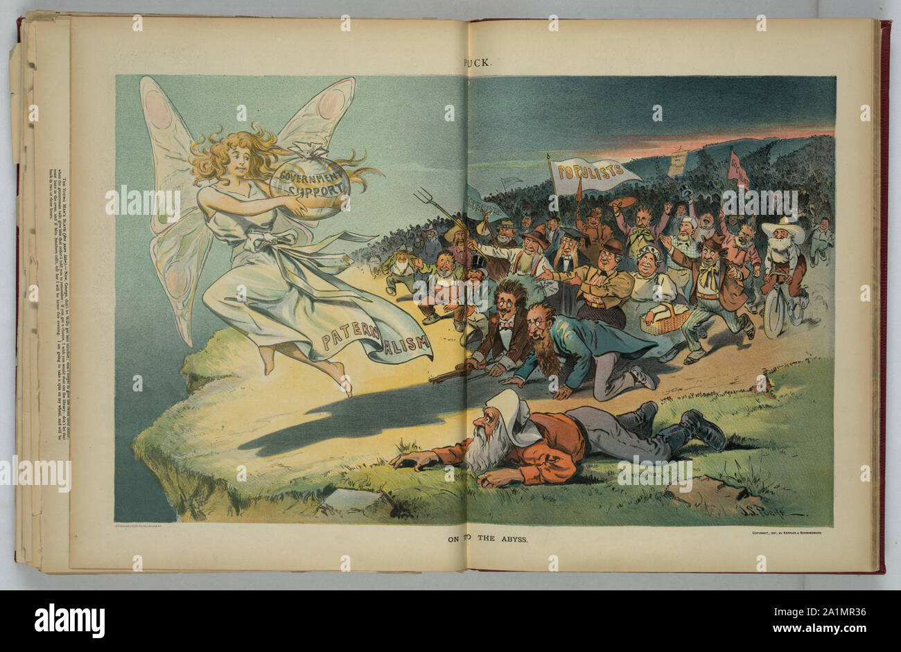 All'abisso / J.S. Pughe. Foto Stock