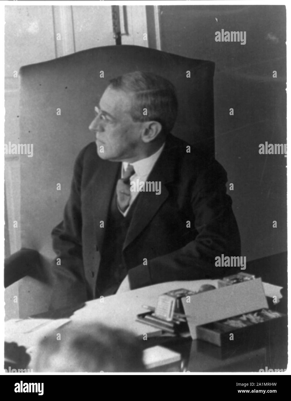 Una delle prime riunioni di gabinetto Foto Stock