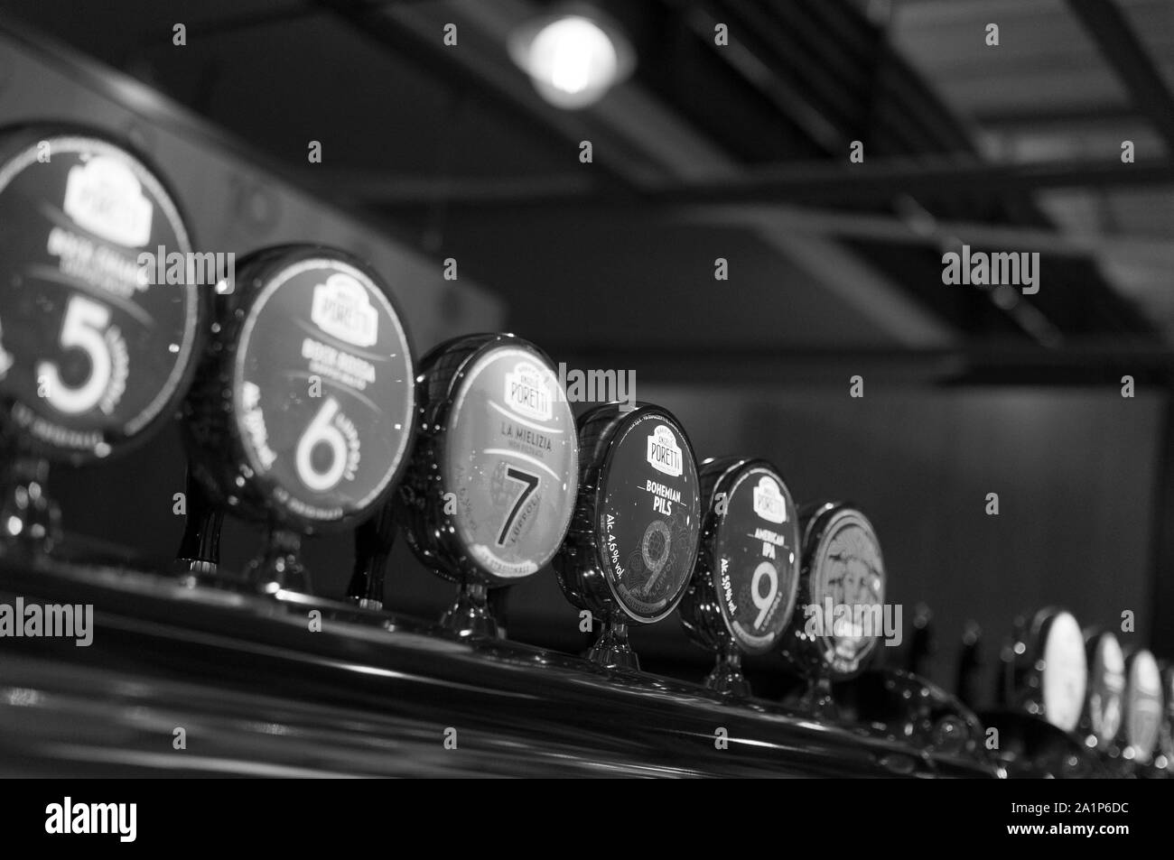 Bologna / Italia - 24 Settembre 2019: interior design Fico Eataly mondo. Fico è un parco tematico dedicato al settore ambito agroalimentare e della gastronomia, uno di t Foto Stock