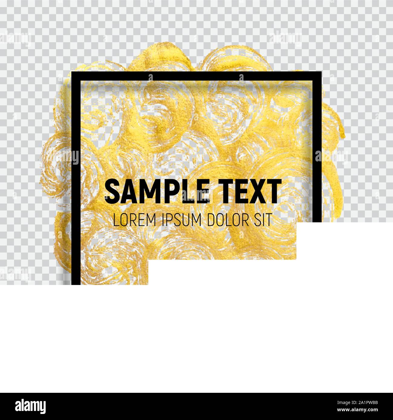 Vernice oro scintillante arte testurizzata illustrazione. Illustrazione Vettoriale Illustrazione Vettoriale