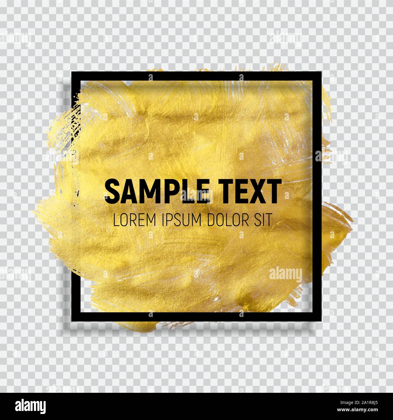 Vernice oro scintillante arte testurizzata illustrazione. Illustrazione Vettoriale Illustrazione Vettoriale