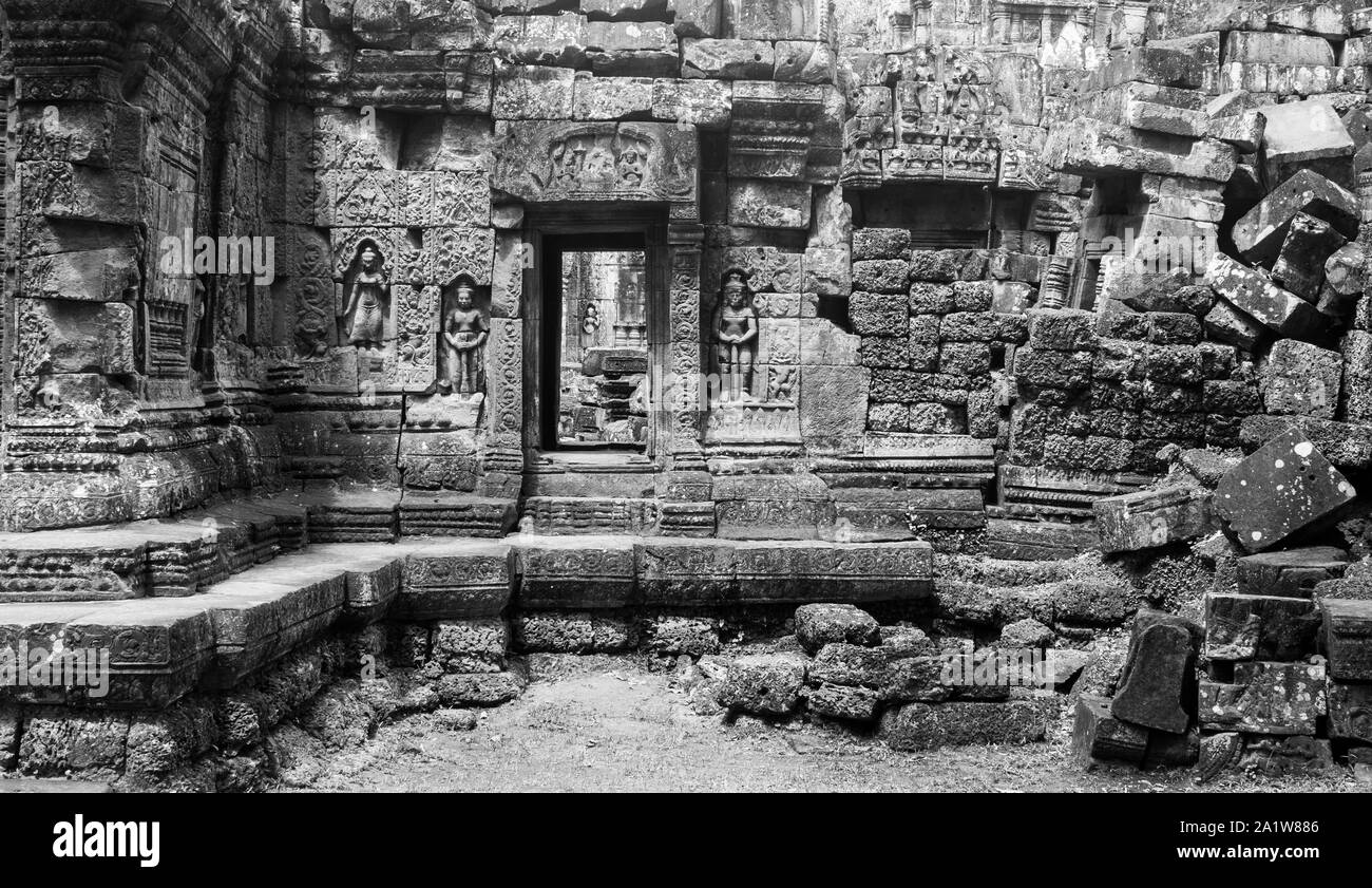 Ta Som tempio; Cambogia Foto Stock