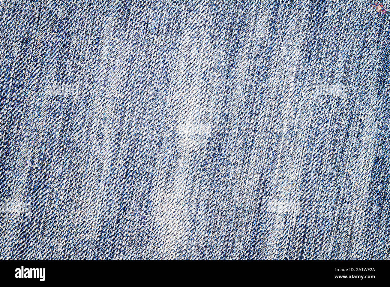 Light blue jeans texture. Tessuto Denim sfondo. Foto Stock