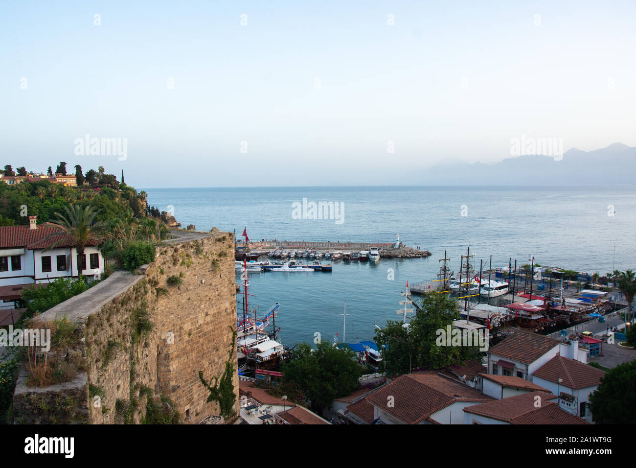 Città vecchia di Kaleici ad Antalya, Turchia Foto Stock