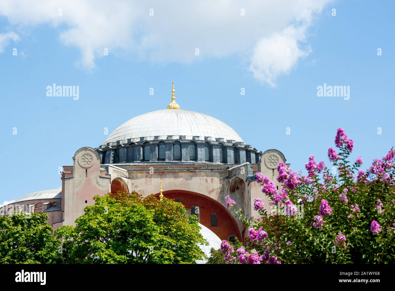 Hagia Sophia o moschea Ayasofya, Istanbul Foto Stock