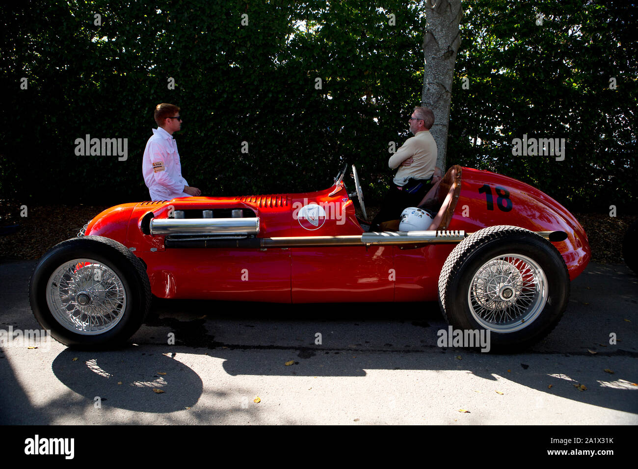 1948 Alvis Goodwin speciale come disputato il Goodwood Trophy al Goodwood xiv sett 2019 a Chichester, Inghilterra. Copyright Michael Cole Foto Stock