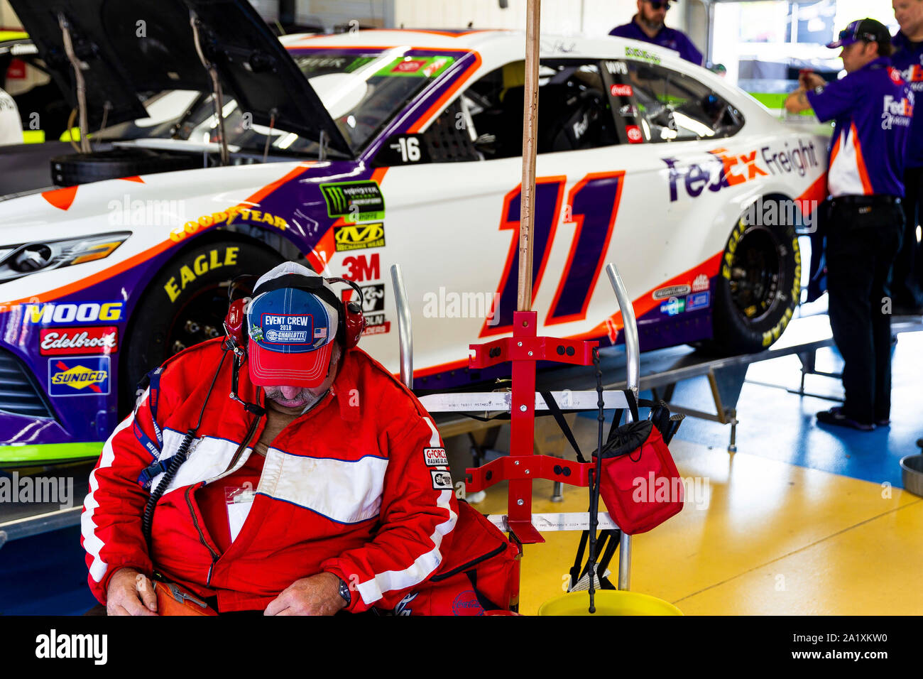 Charlotte, NC, Stati Uniti d'America. 29Sep, 2019. La Bank of America Roval 400 a Charlotte Motor Speedway di Charlotte, NC. (Scott Kinser/Cal Sport Media) Credito: csm/Alamy Live News Foto Stock