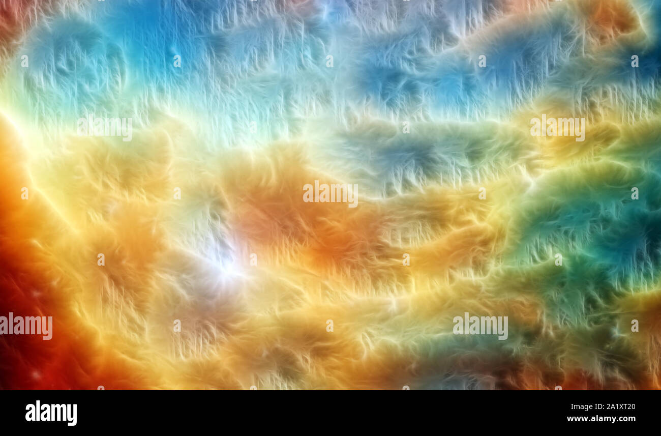 Abstract sfondo colorate generate dal computer 3D illustrazione Foto Stock