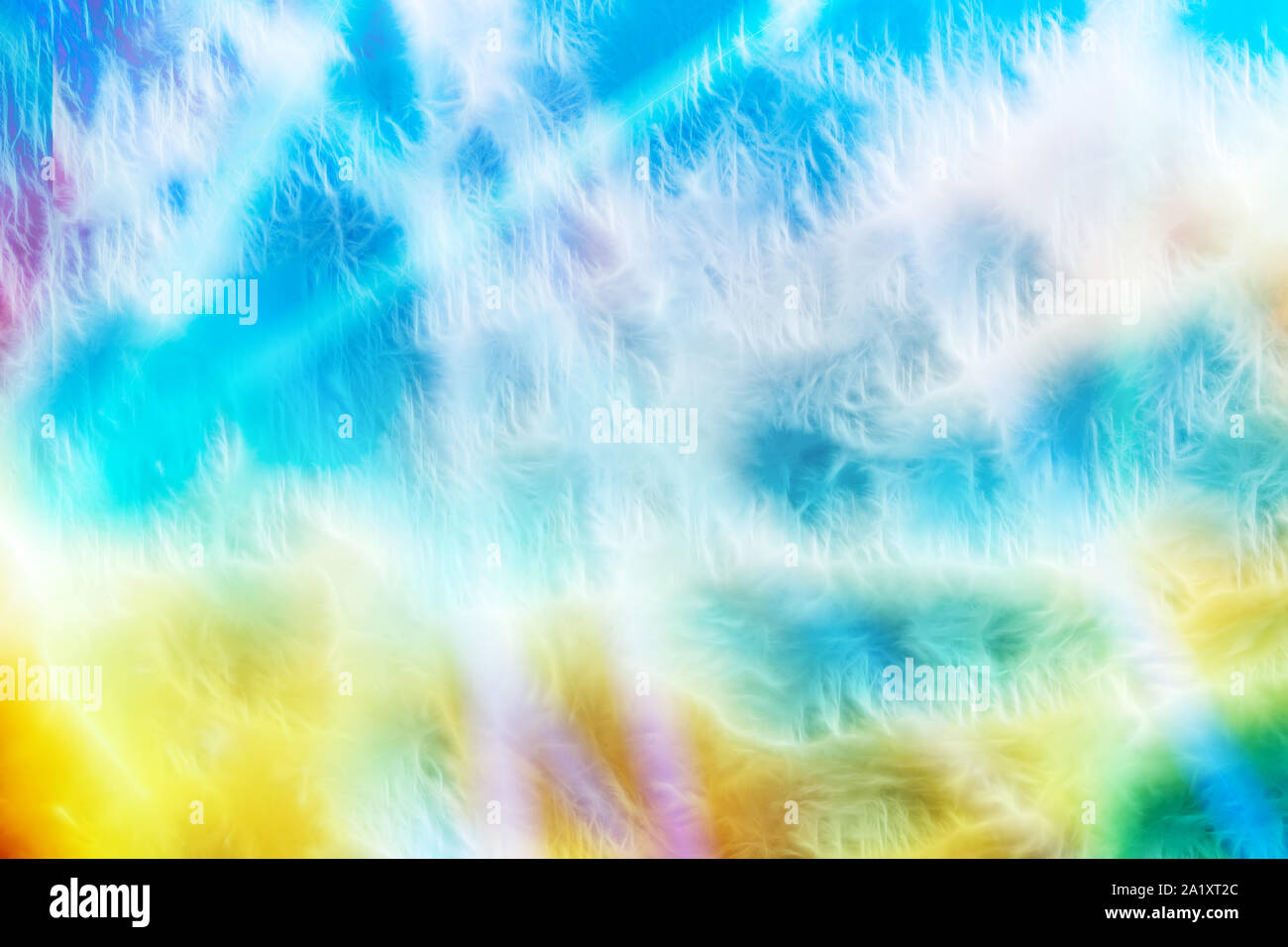Carta da parati astratto. Luce multicolore wave tecnica di sfondo per il design creativo Foto Stock