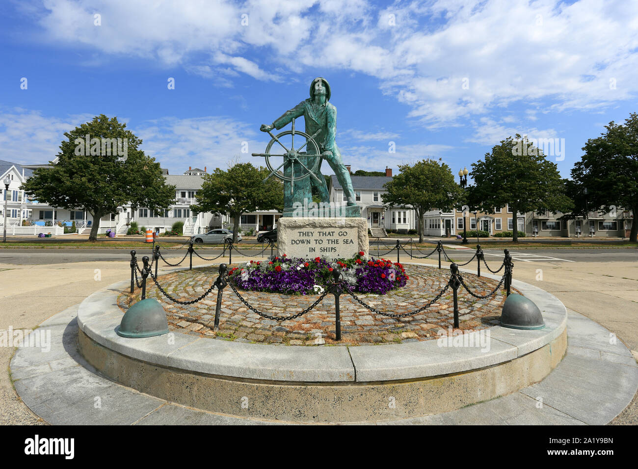 Fisherman's Memorial Gloucester Massachussets Foto Stock