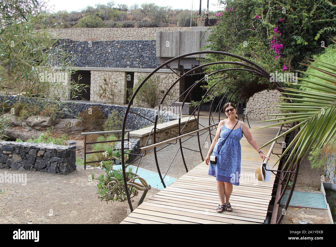 La chiesa sotterranea, grotta di Chinguaro, Guimar, Tenerife, Isole Canarie, Spagna, 2019 Foto Stock