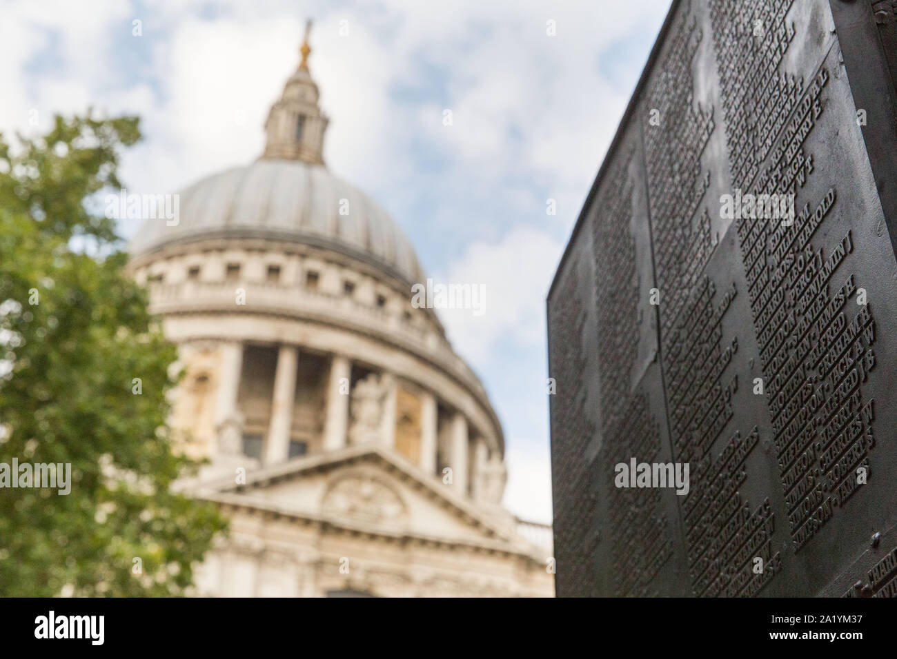 I Vigili del Fuoco Nazionale Memorial Foto Stock