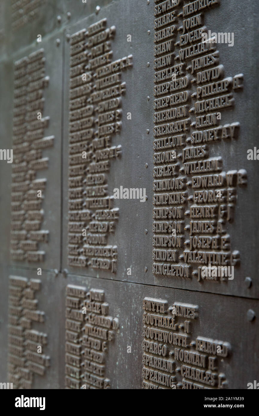 I Vigili del Fuoco Nazionale Memorial Foto Stock